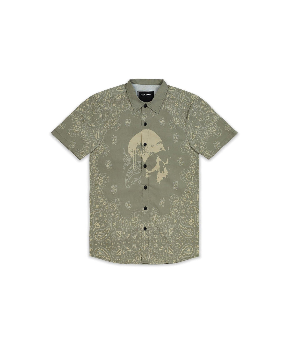 Skull Paisley Ss Shirt | Reason Clothing Recommended