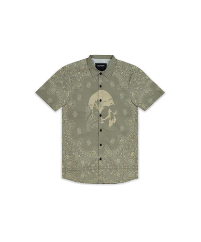 Skull Paisley Ss Shirt | Reason Clothing Recommended