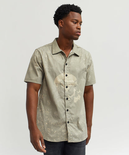 Skull Paisley Ss Shirt | Reason Clothing Recommended