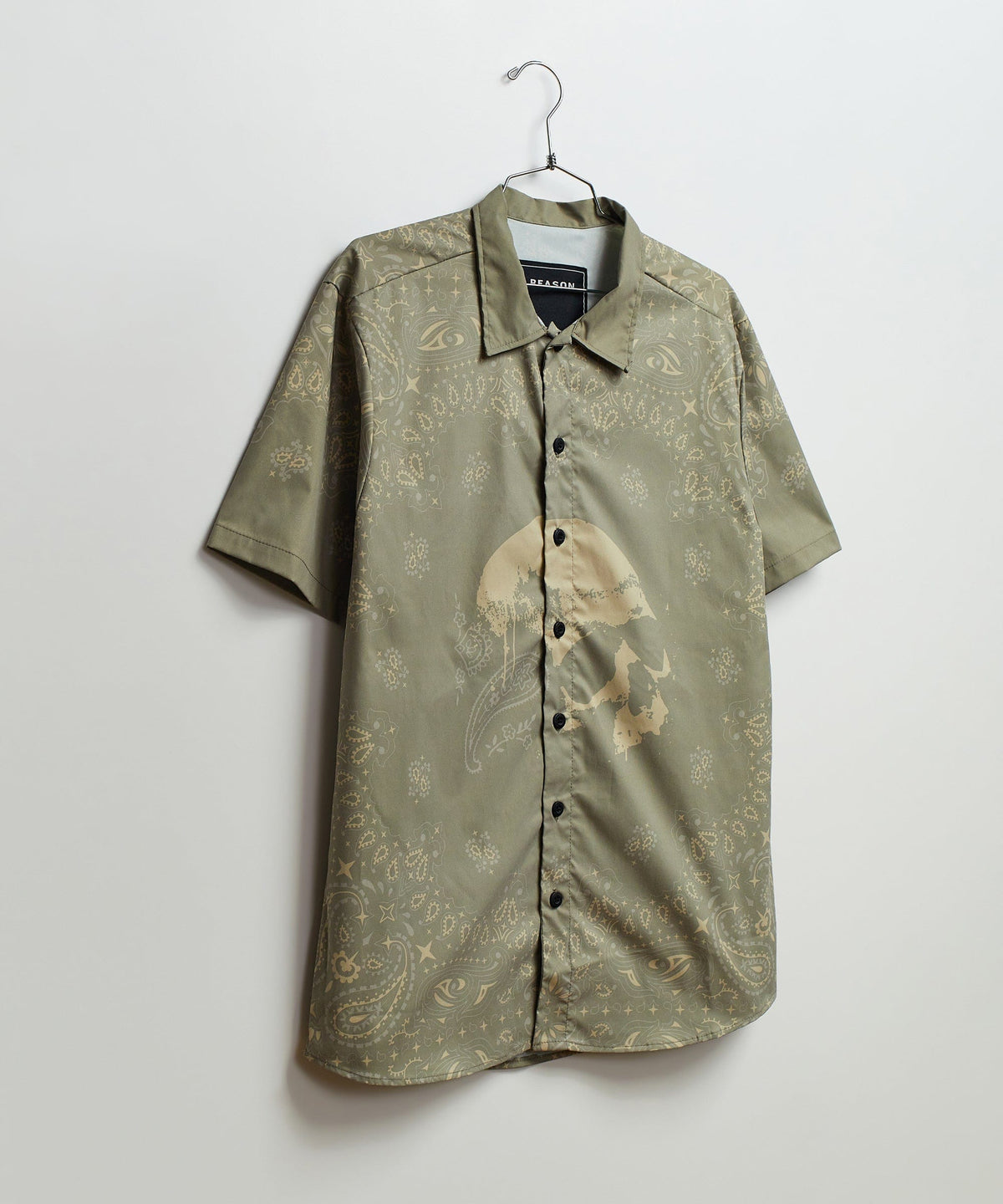 Skull Paisley Ss Shirt | Reason Clothing Recommended