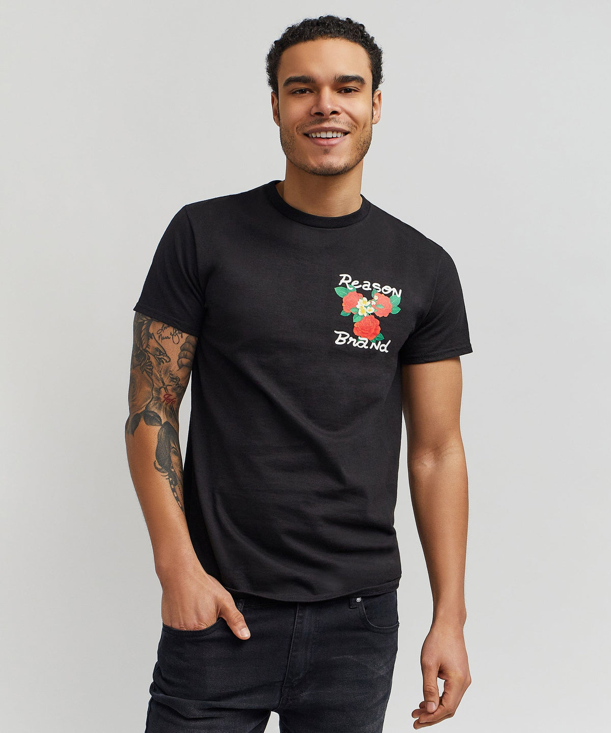 Chains And Roses Tee | Reason Clothing Discount