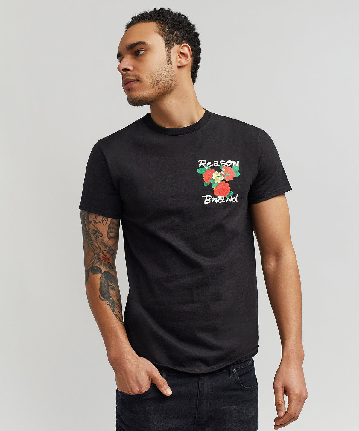 Chains And Roses Tee | Reason Clothing Discount