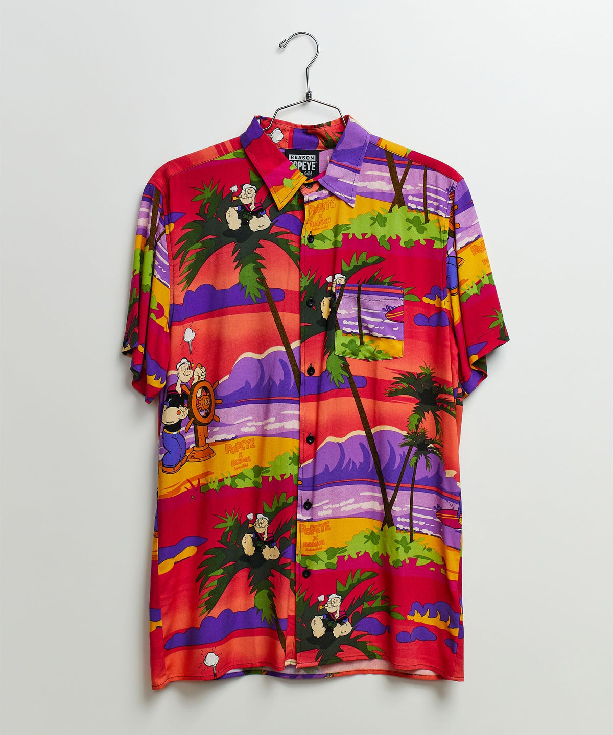 Popeye Sunset S/S Shirt | Reason Clothing Discount