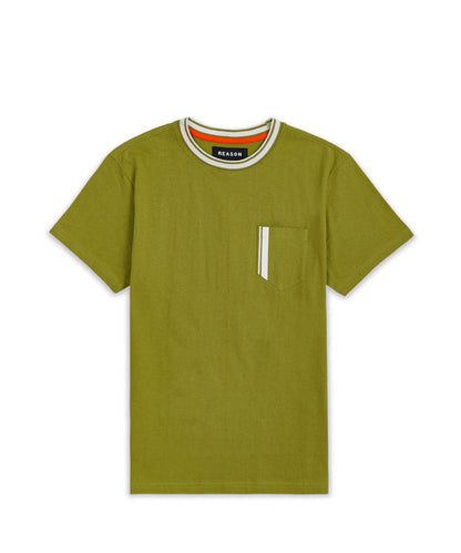 Pocket Stripe Contrast Tee | Reason Clothing Customer Favorite
