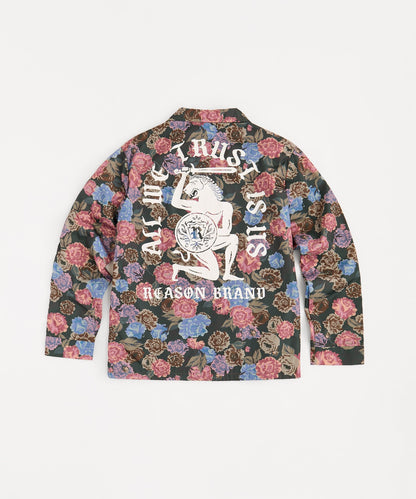 Fearless Tape Trim Nylon Jacket | Reason Clothing Latest