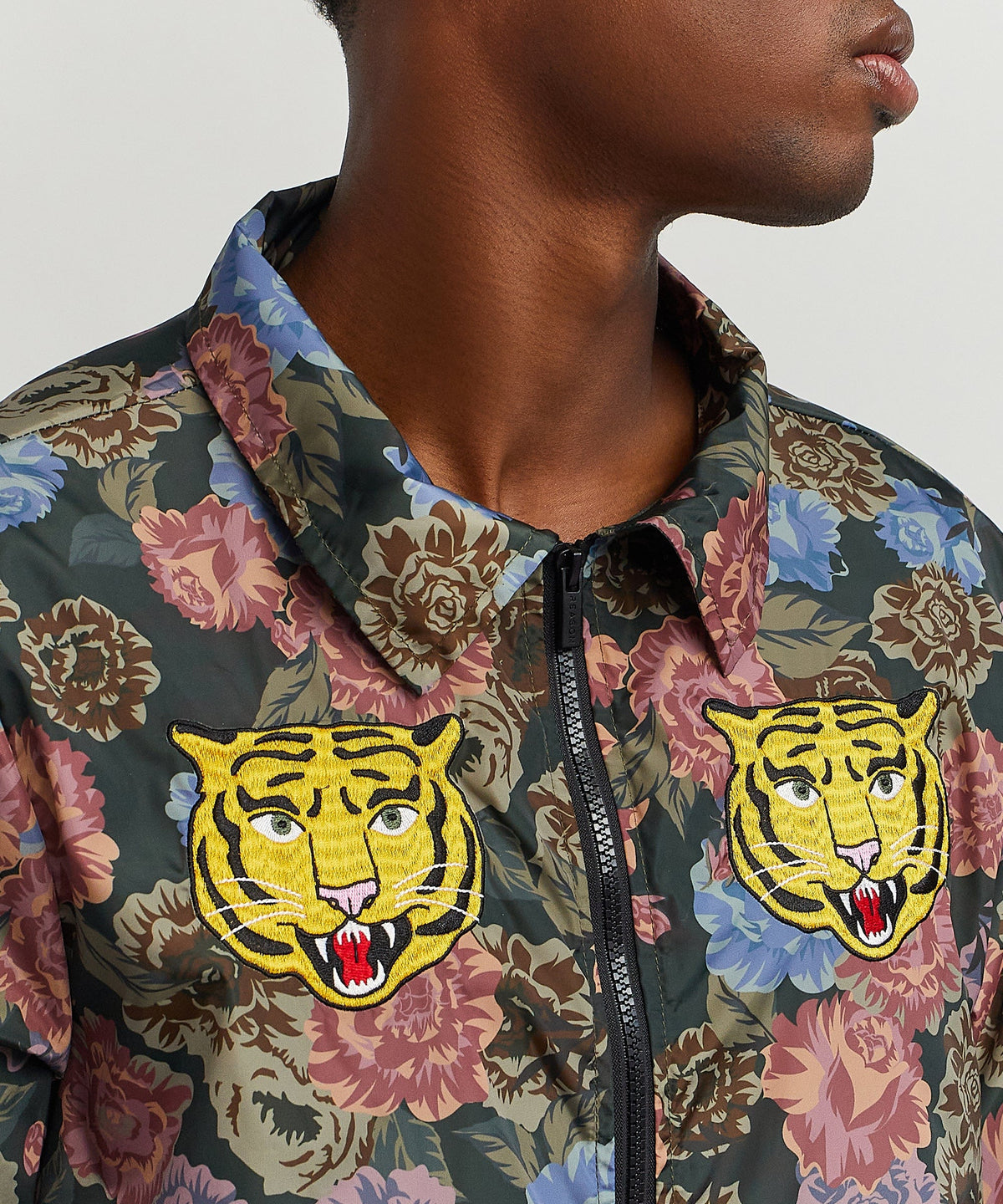 Fearless Tape Trim Nylon Jacket | Reason Clothing Latest
