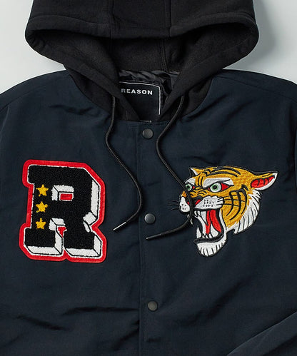 Tigers Varsity Hooded Jacket | Reason Clothing Essential