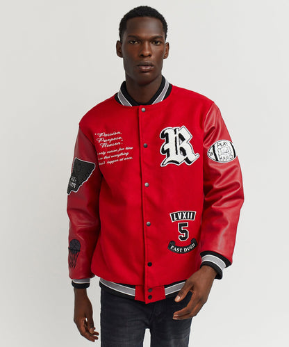 Ply Hard Varsity Jkt | Reason Clothing Special Offer