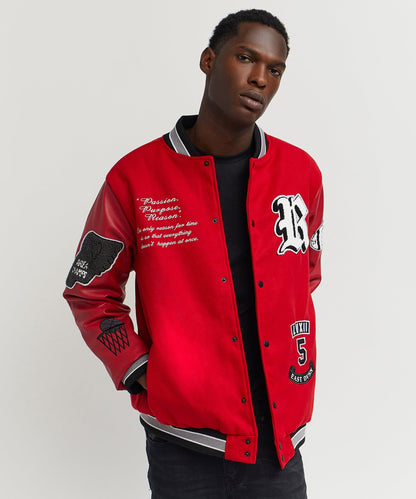 Ply Hard Varsity Jkt | Reason Clothing Special Offer