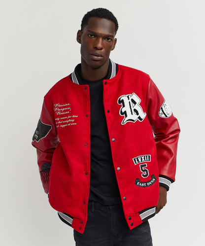Ply Hard Varsity Jkt | Reason Clothing Special Offer