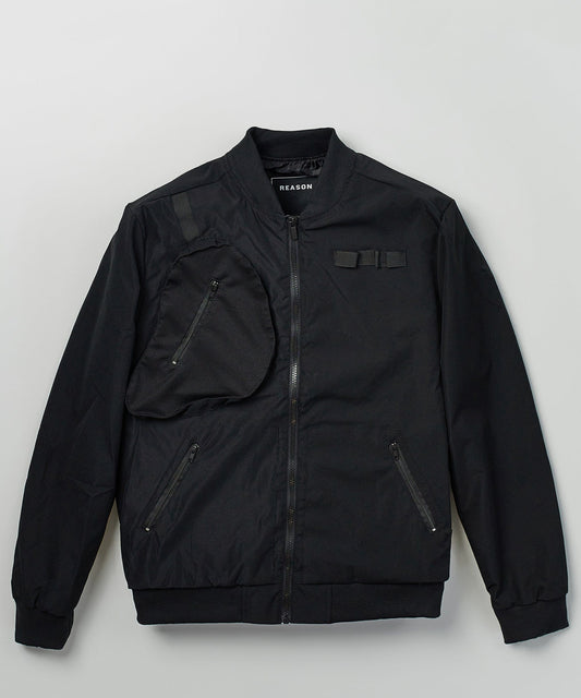 Tyson Detachable Bag Twill Bomber Jacket | Reason Clothing Signature