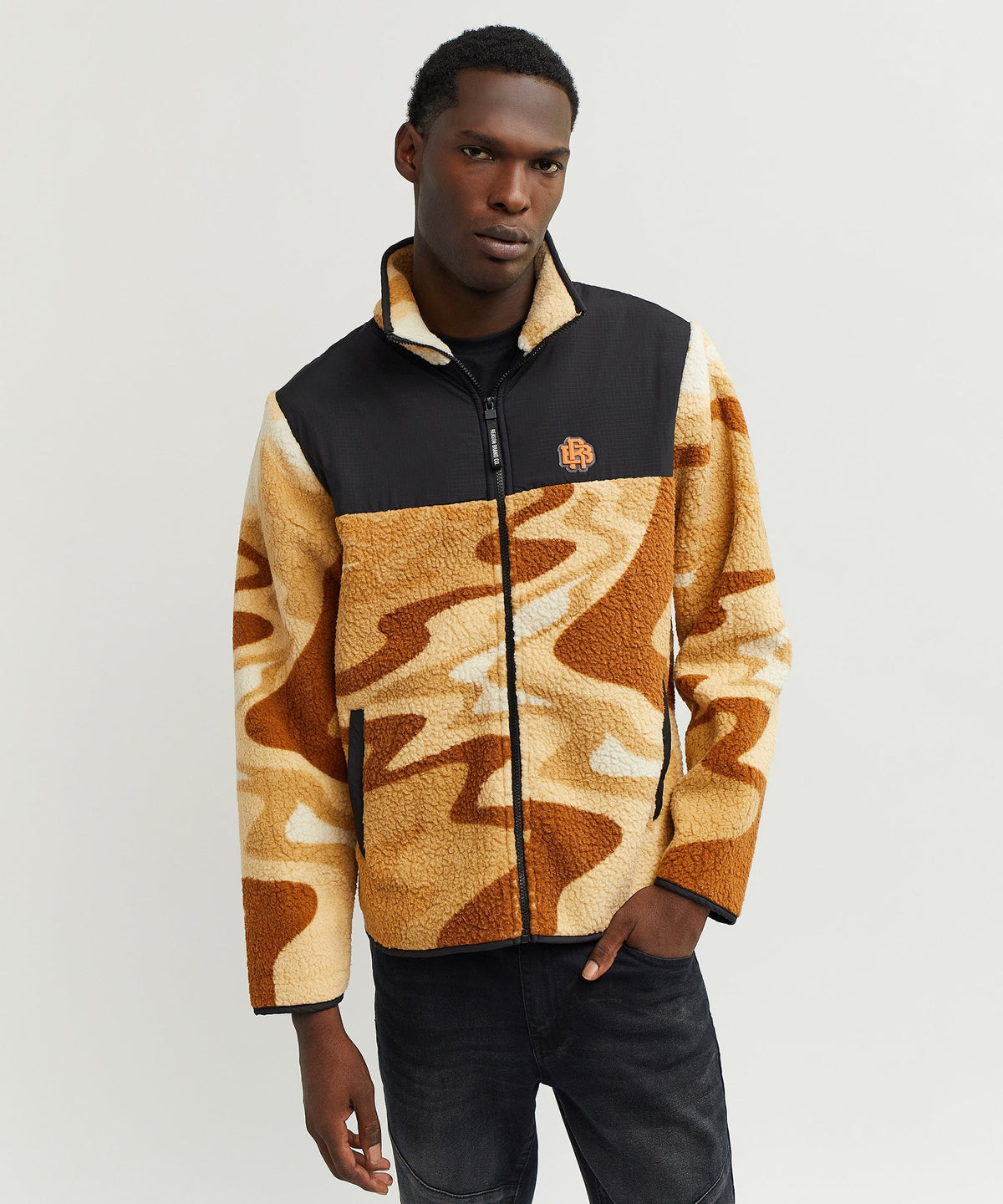 Rb Series Sherpa Fleece Zip Up | Reason Clothing Latest