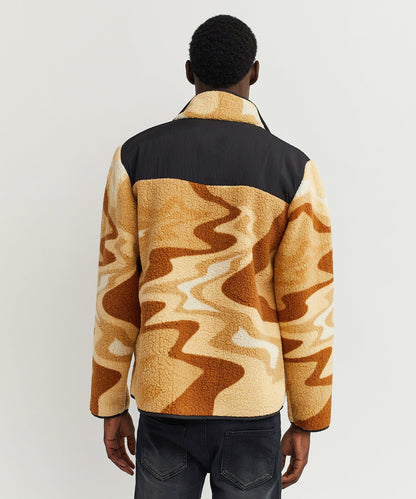 Rb Series Sherpa Fleece Zip Up | Reason Clothing Latest