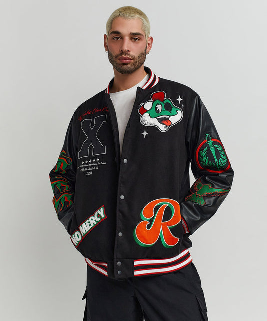 Self Made Varsity Jacket | Reason Clothing Quality
