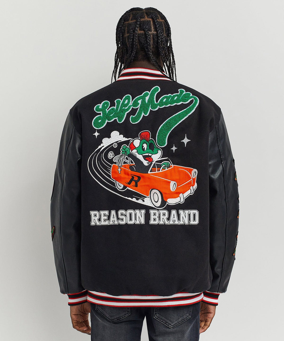 Self Made Varsity Jacket | Reason Clothing Quality