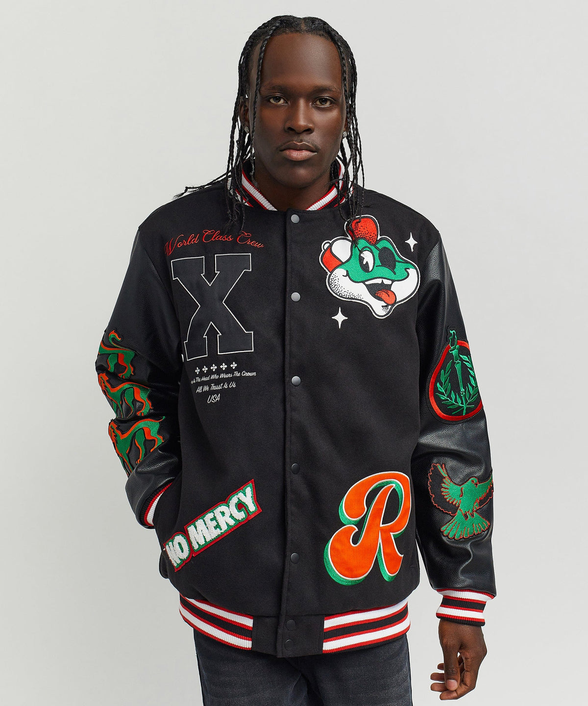 Self Made Varsity Jacket | Reason Clothing Quality
