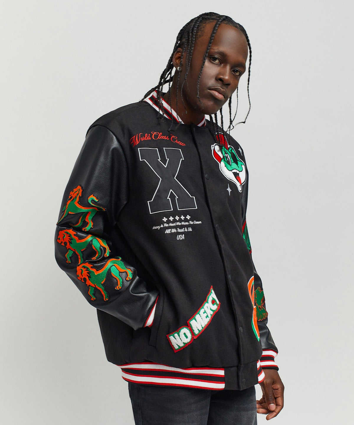 Self Made Varsity Jacket | Reason Clothing Quality