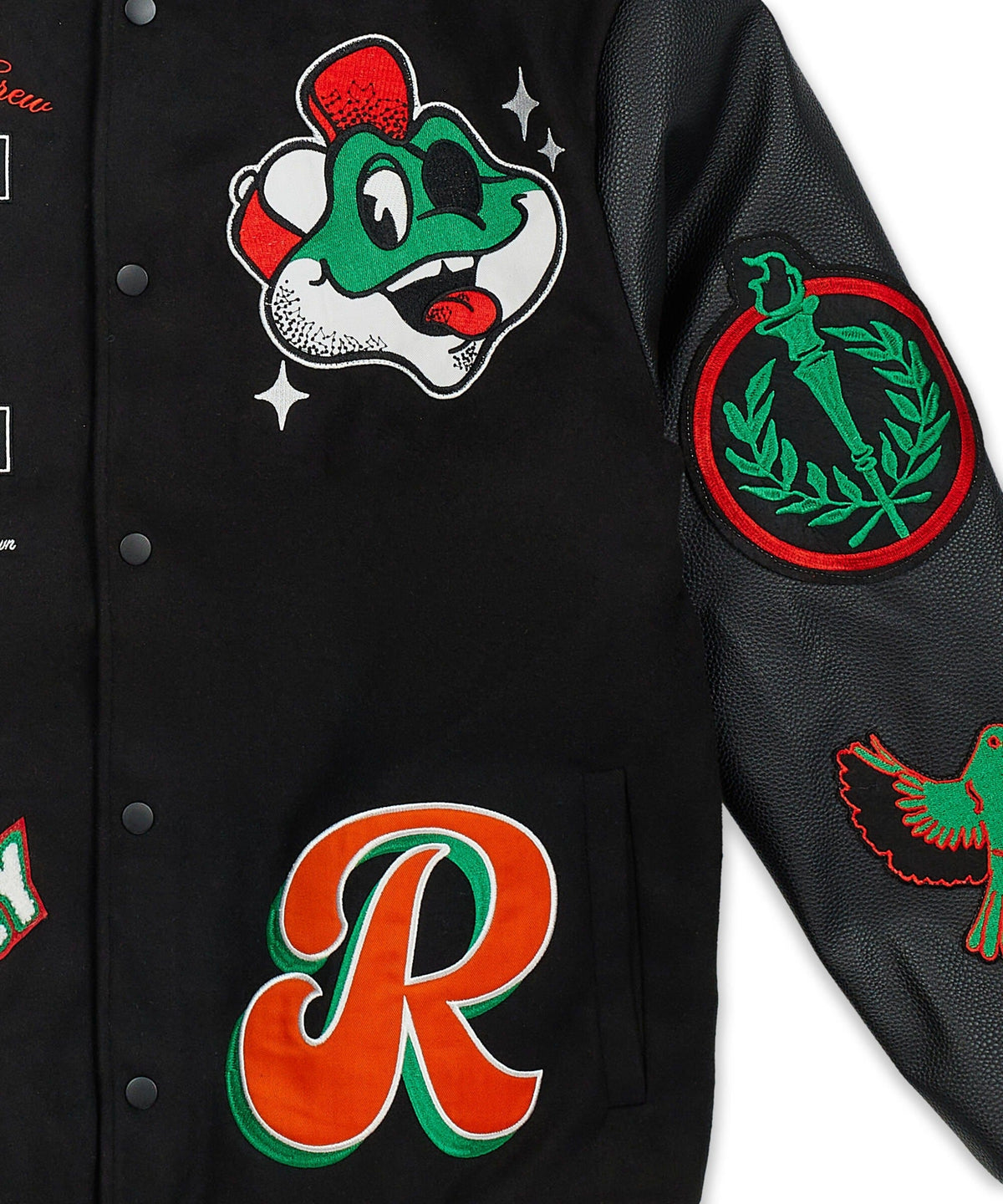 Self Made Varsity Jacket | Reason Clothing Quality