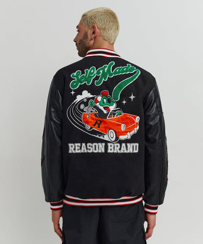 Self Made Varsity Jacket | Reason Clothing Quality