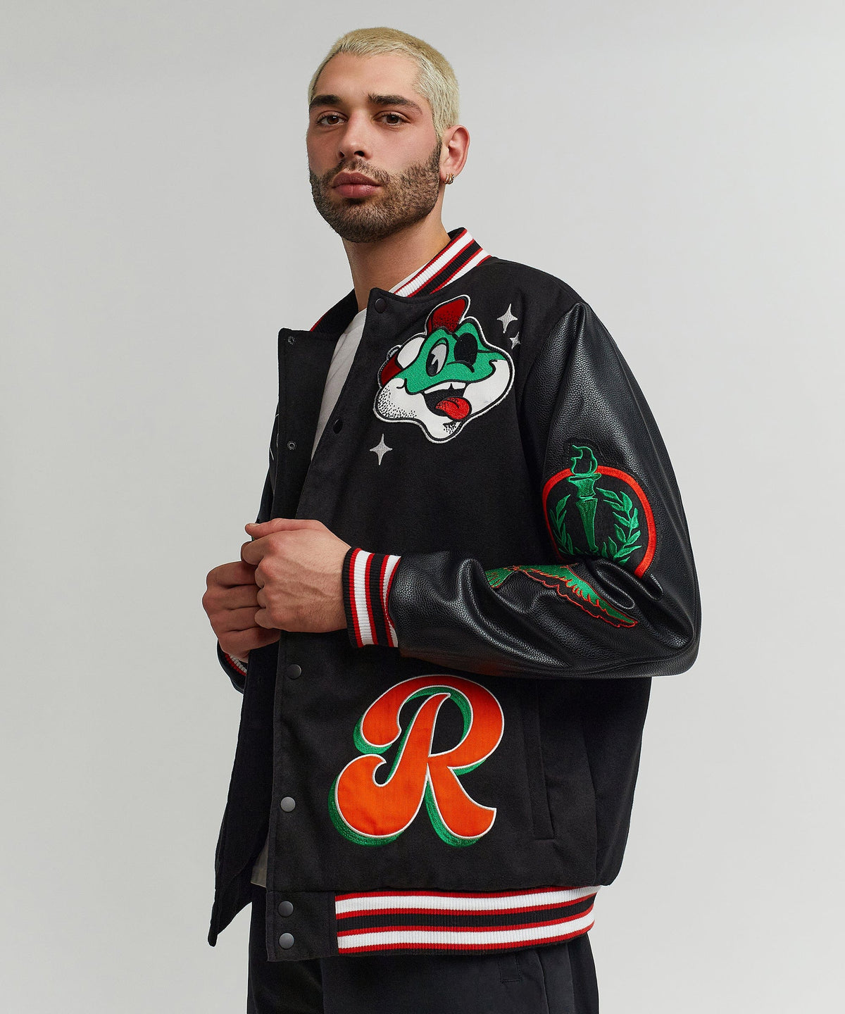 Self Made Varsity Jacket | Reason Clothing Quality