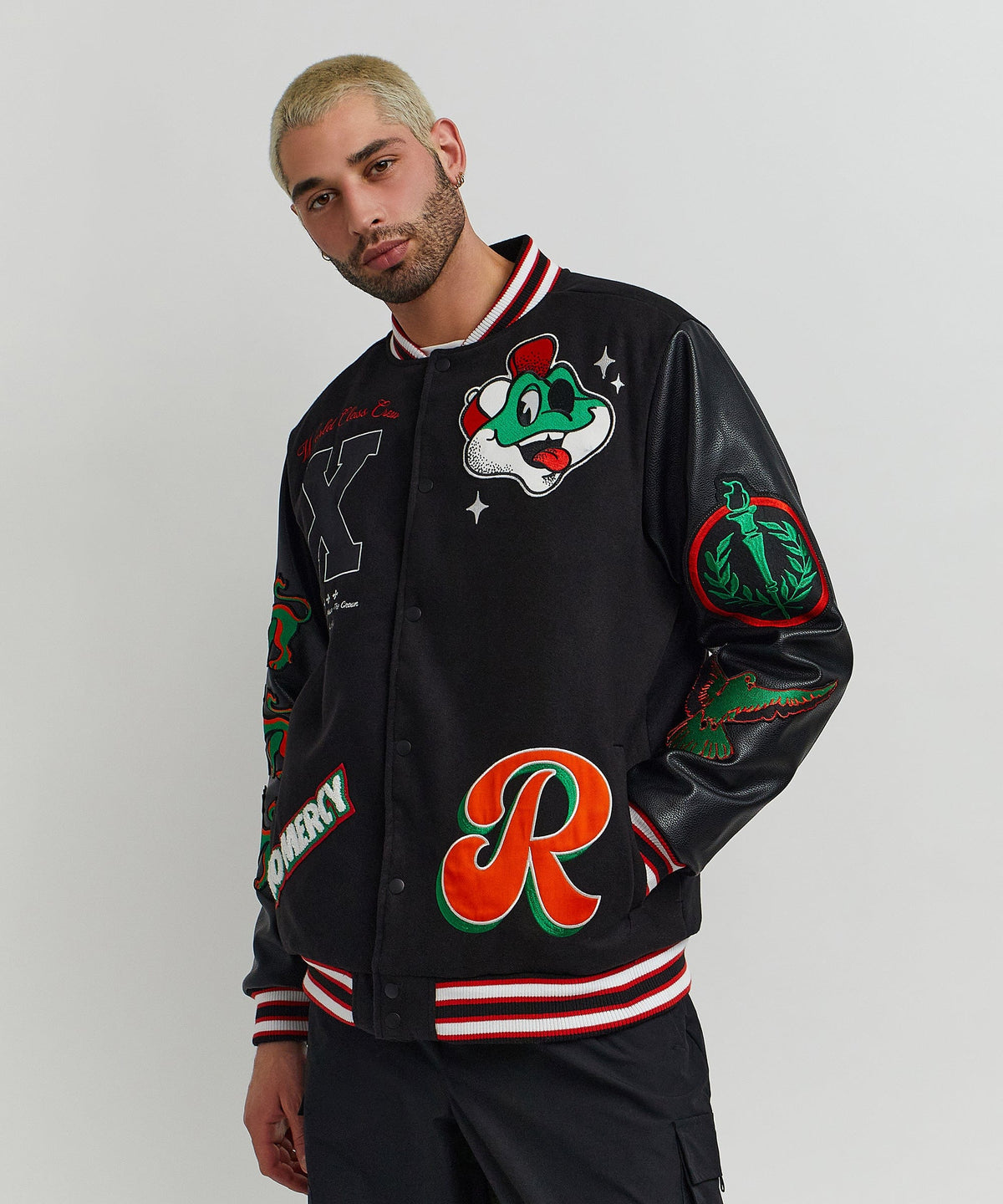 Self Made Varsity Jacket | Reason Clothing Quality