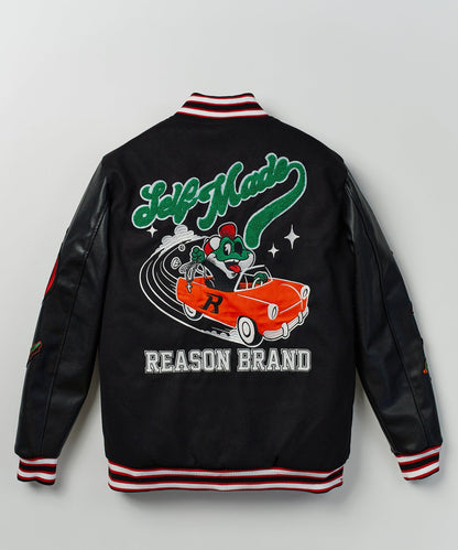 Self Made Varsity Jacket | Reason Clothing Quality