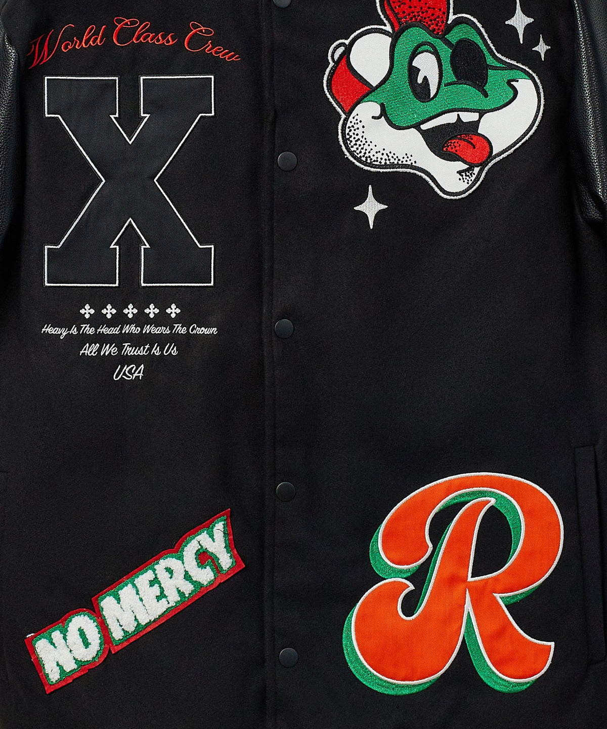 Self Made Varsity Jacket | Reason Clothing Quality
