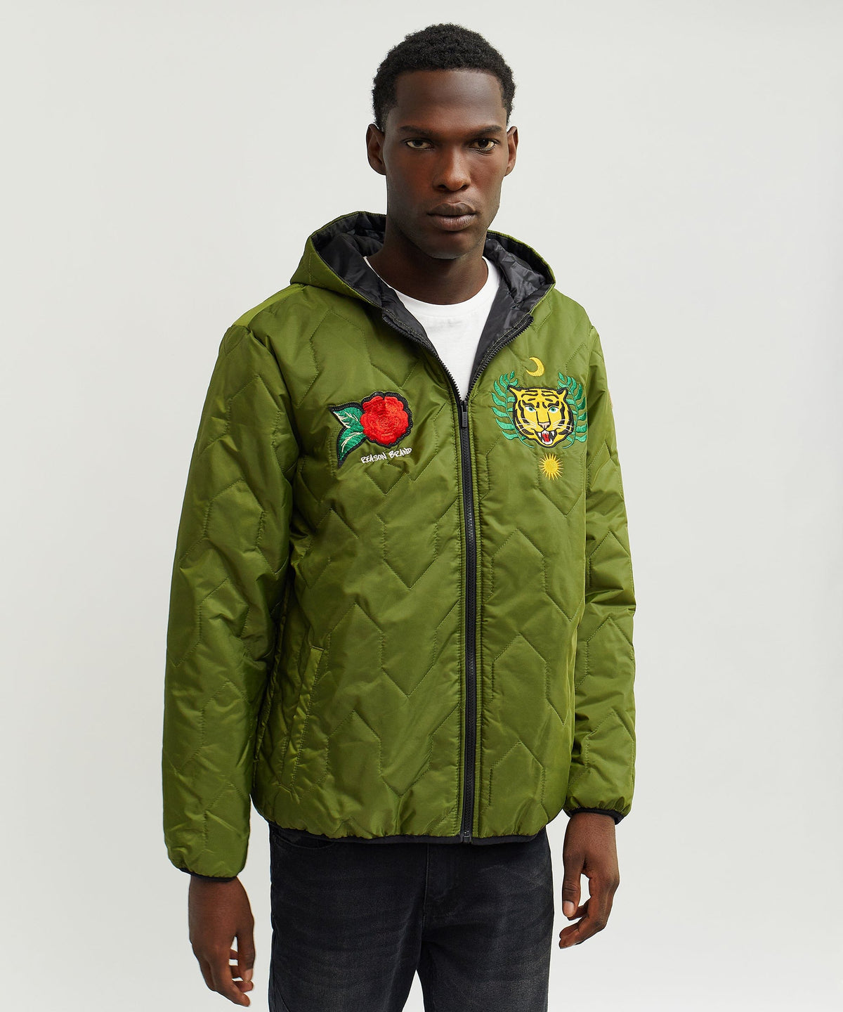 Quilted Hooded Jacket | Reason Clothing Best Seller
