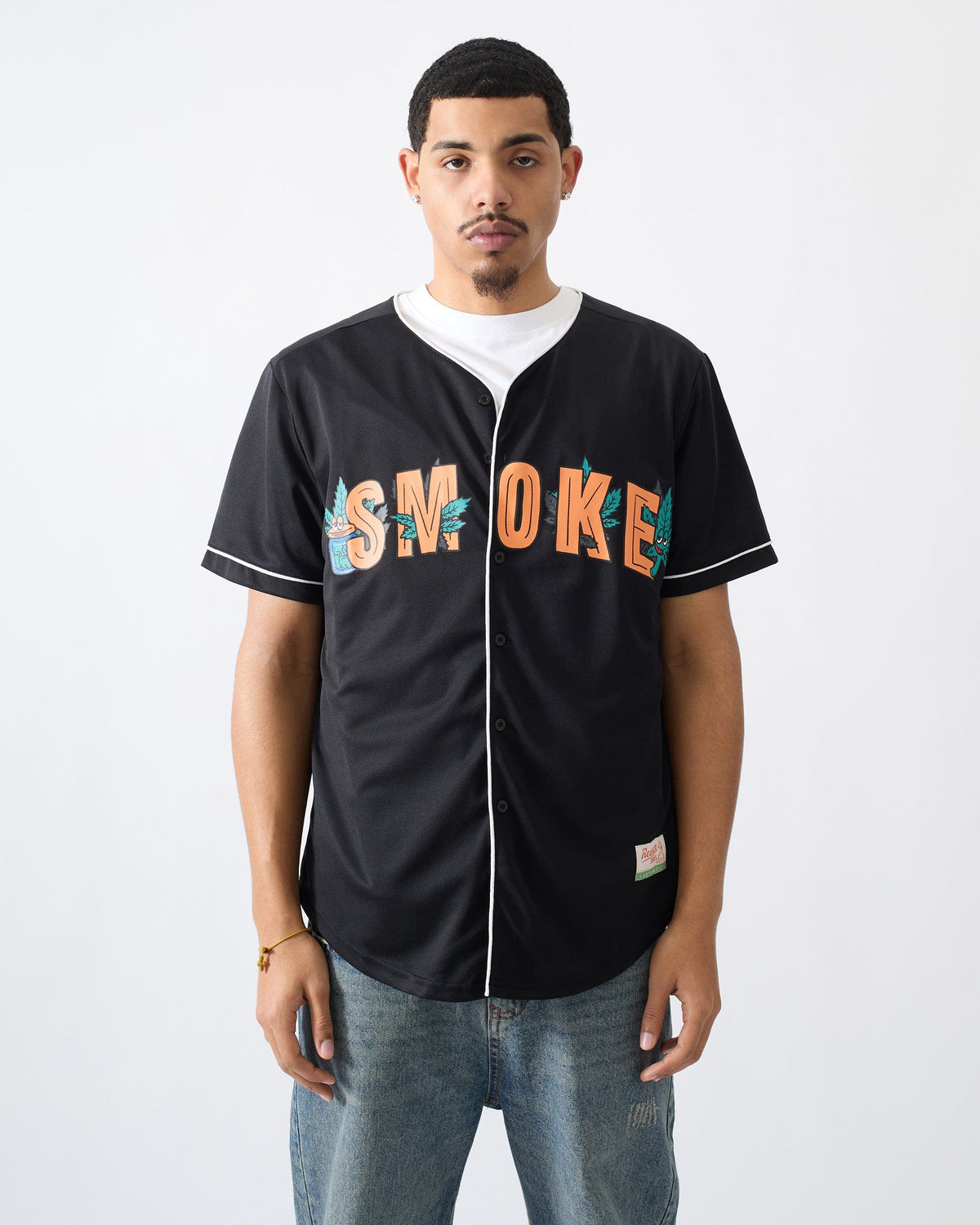 Smoke Baseball Jersey | Reason Clothing Best Price