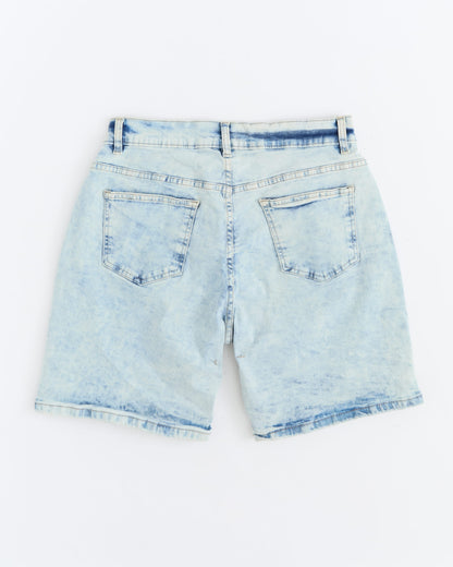 Plus Size K'Andre Denim Short - Light blue | Reason Clothing Featured