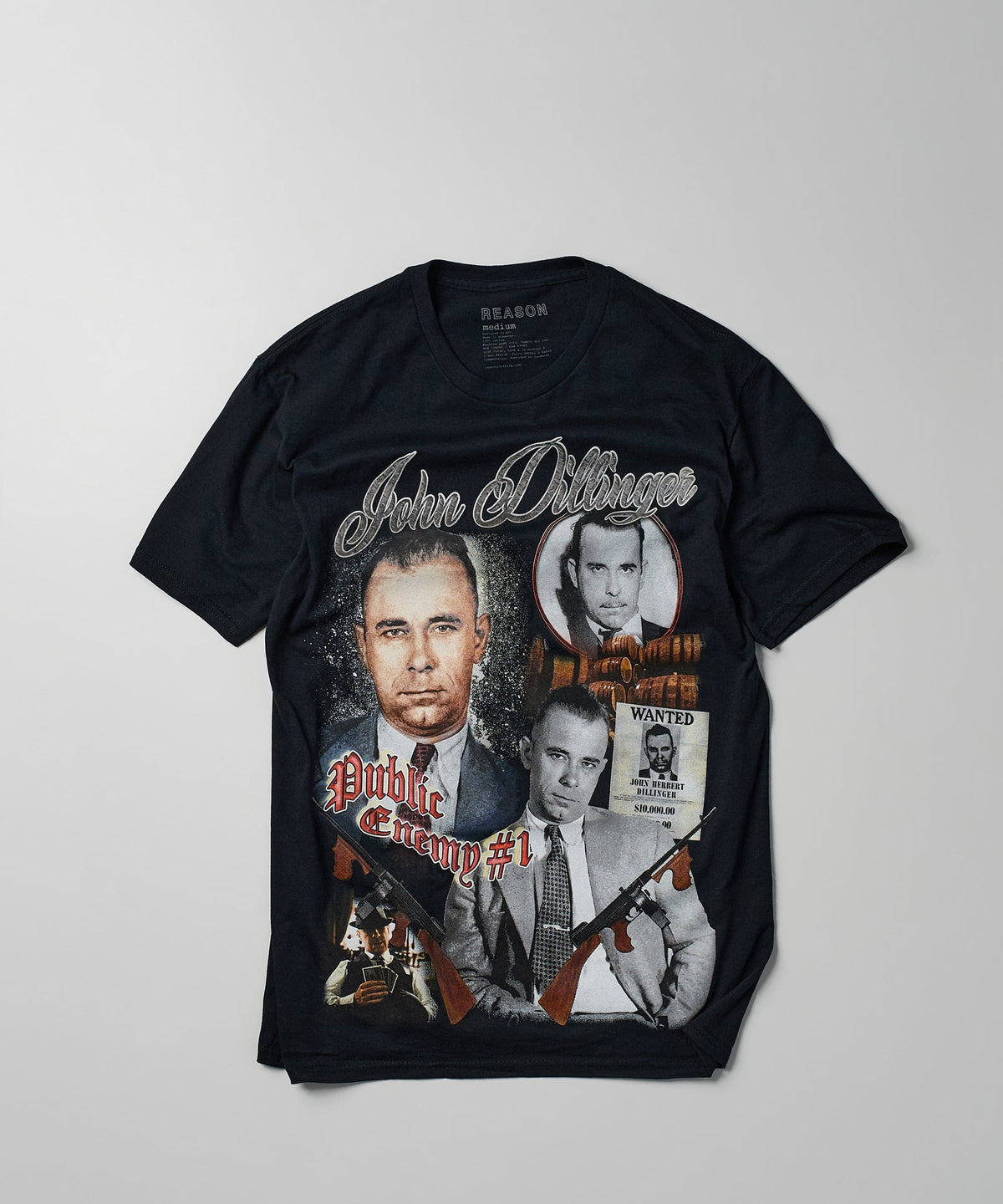 John Dillinger Vintage Tee | Reason Clothing Top Pick