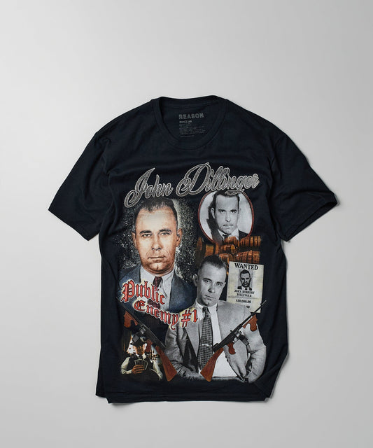 John Dillinger Vintage Tee | Reason Clothing Top Pick