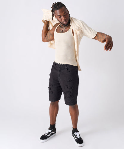 Checkerboard Towel Shirt | Reason Clothing Essential