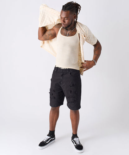 Checkerboard Towel Shirt | Reason Clothing Essential