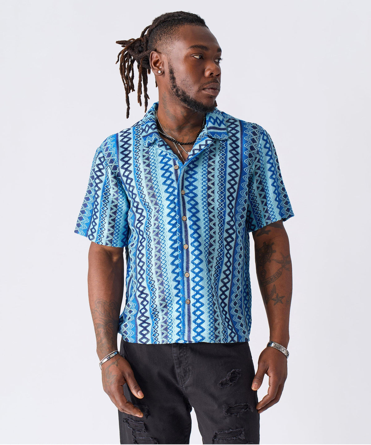 Jacquard Polo Shirt | Reason Clothing Essential