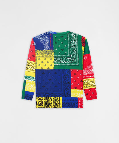 Bandana Multi Colored Long Sleeve Tee | Reason Clothing Trusted