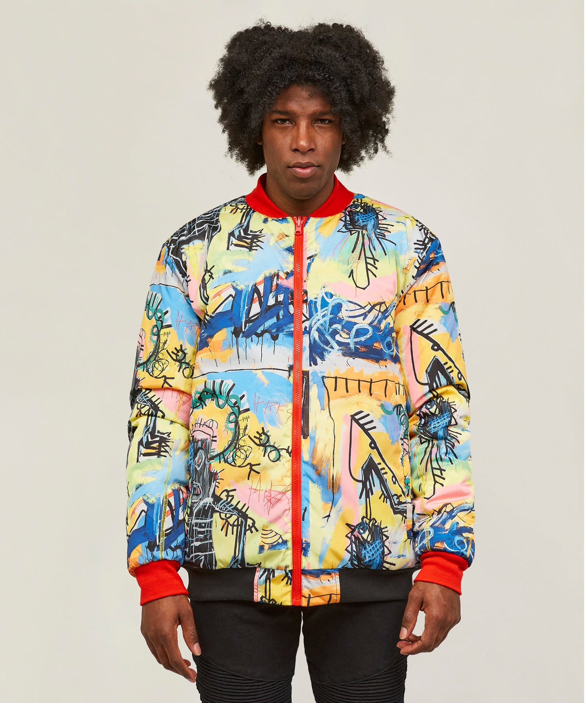 Basquiat Reversible Jacket | Reason Clothing Best Price