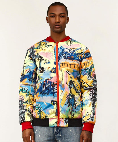 Basquiat Reversible Jacket | Reason Clothing Best Price