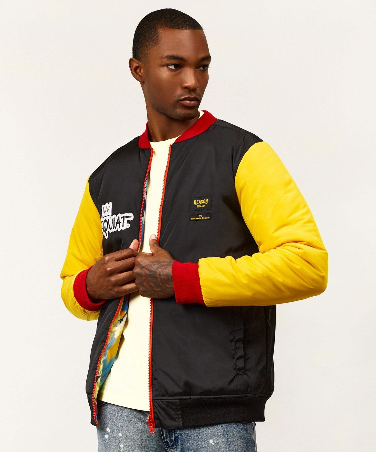 Basquiat Reversible Jacket | Reason Clothing Best Price