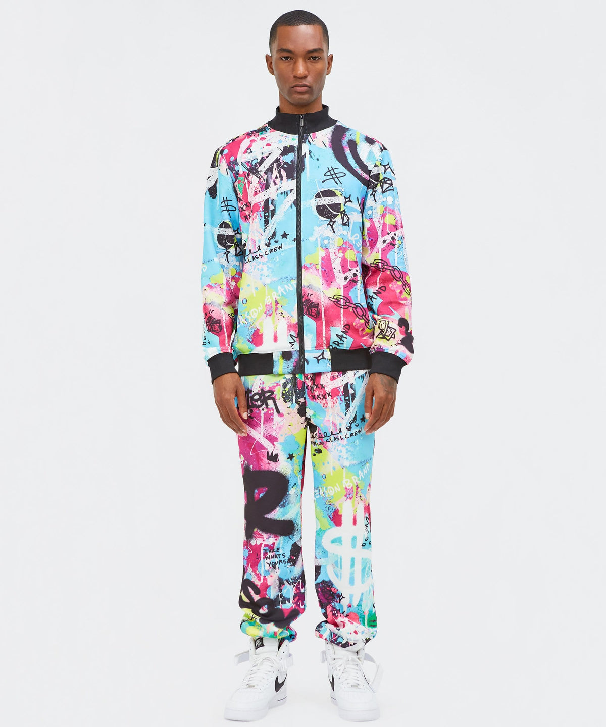 Smile Tag Track Set | Reason Clothing Discount
