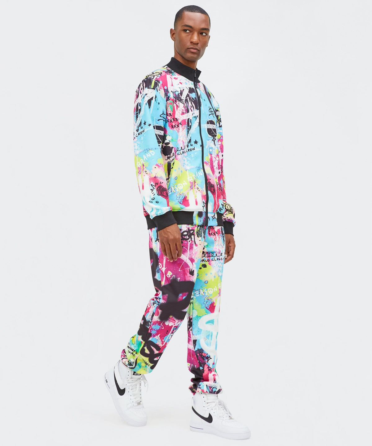 Smile Tag Track Set | Reason Clothing Discount