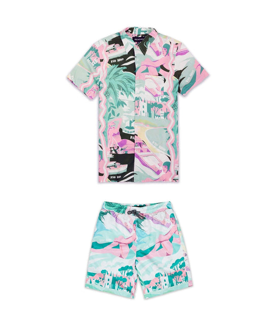 Sail Shirt Shorts Set | Reason Clothing Discount