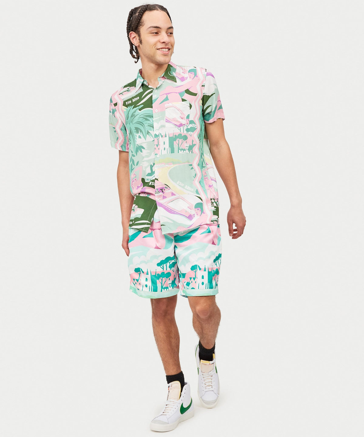 Sail Shirt Shorts Set | Reason Clothing Discount