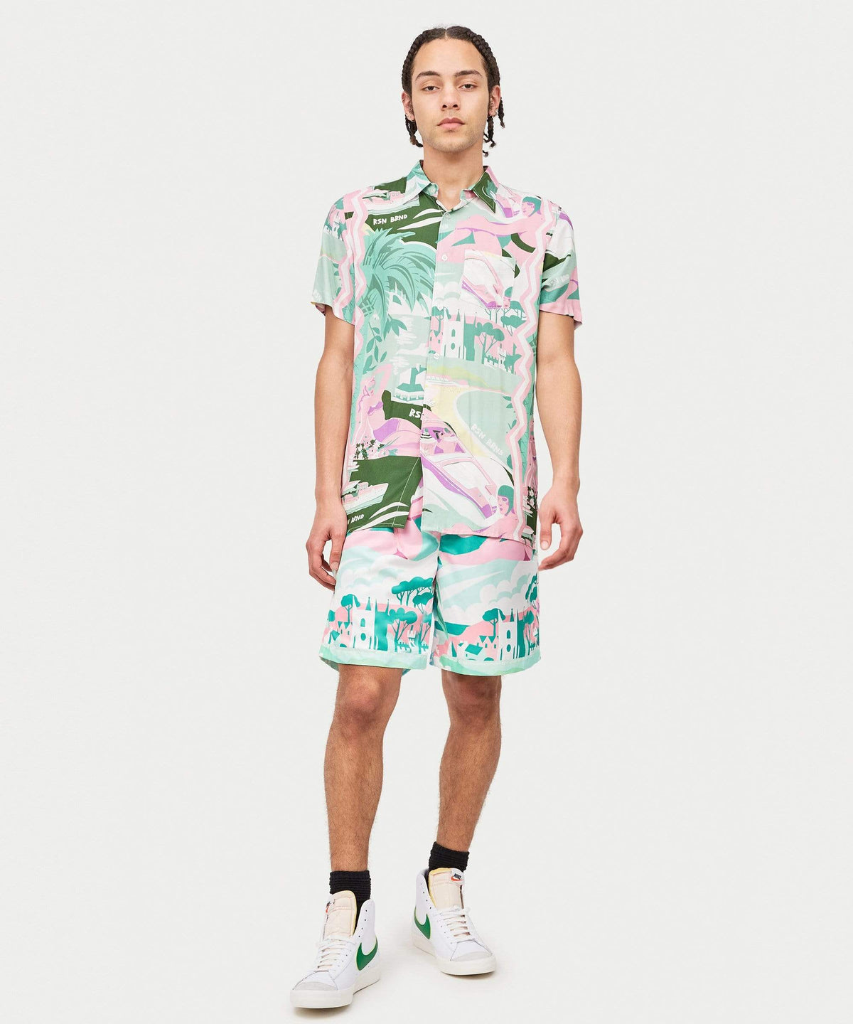Sail Shirt Shorts Set | Reason Clothing Discount