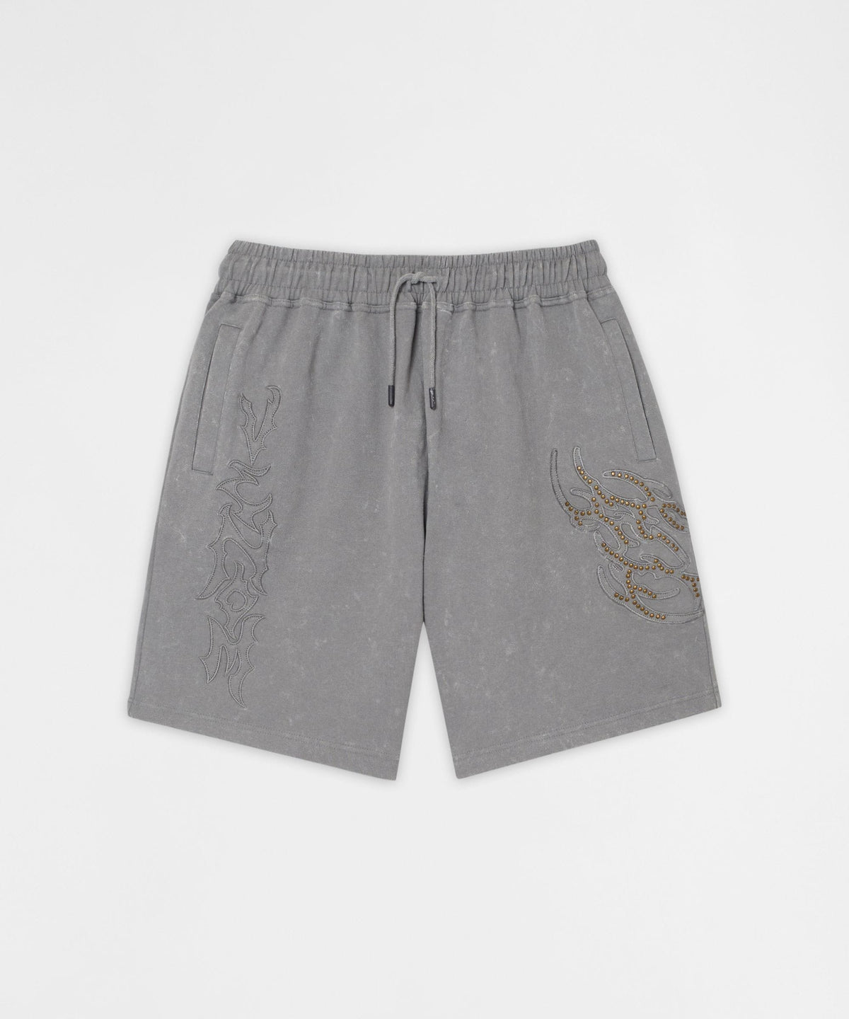 Plus Size Legends Acid Washed Short - Grey | Reason Clothing Trending