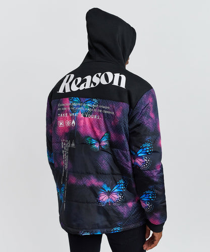 Butterfly Hybrid Logo Jacket With Hoodie | Reason Clothing Sale