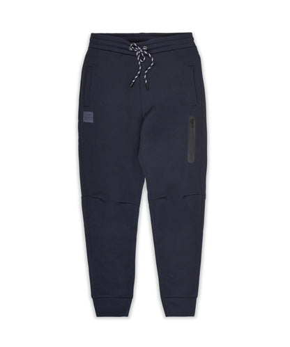 Jeff Slim Fit Navy Jogger With Side Zip Pocket | Reason Clothing Everyday
