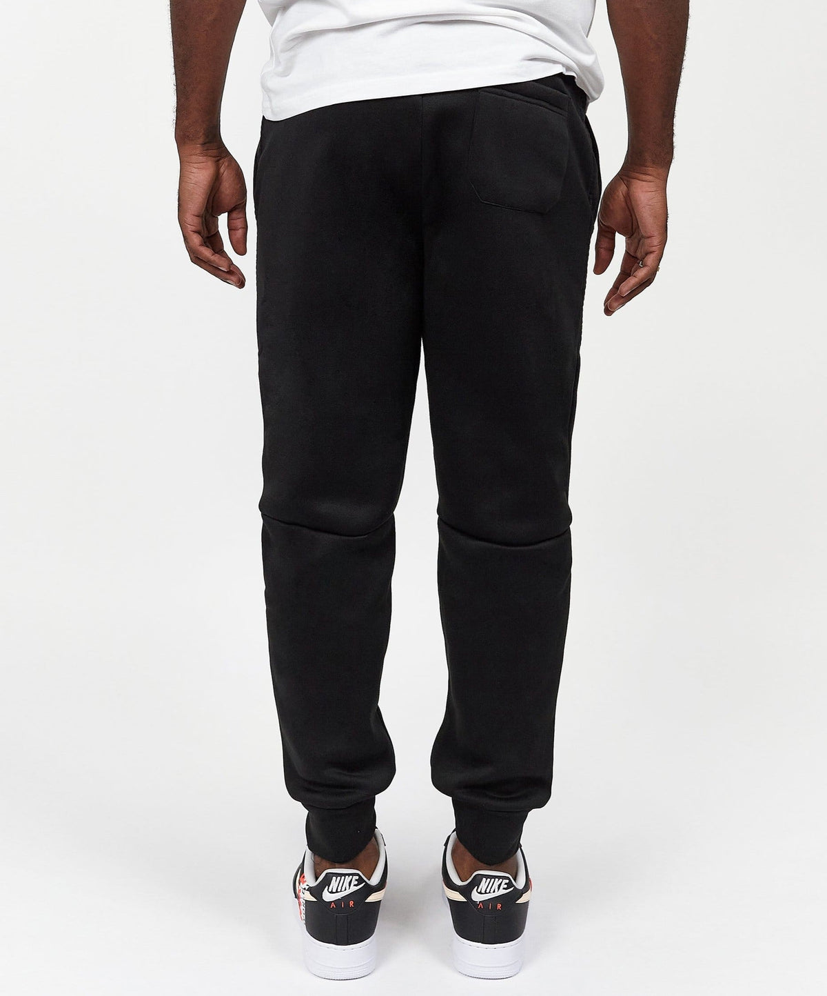 Justin Moto Cuffed Slim Fit Black Jogger | Reason Clothing Popular