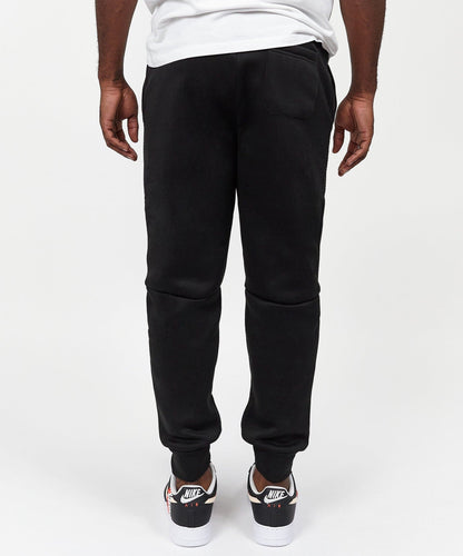 Justin Moto Cuffed Slim Fit Black Jogger | Reason Clothing Popular