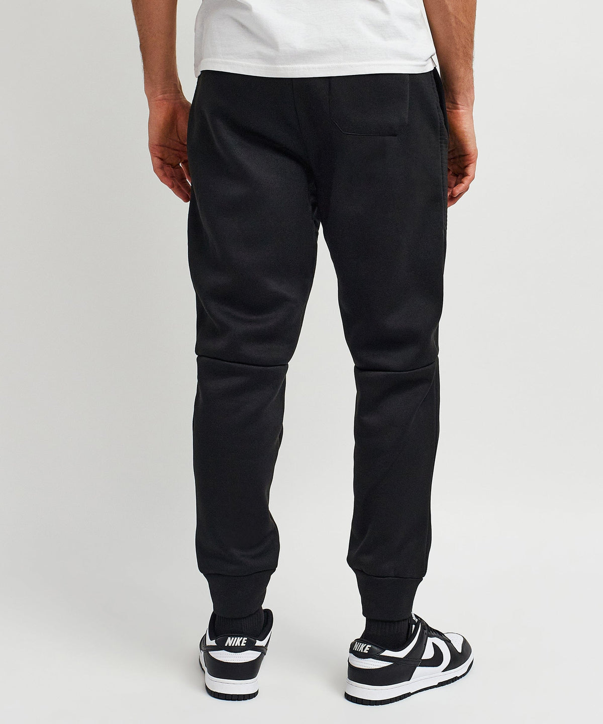 Justin Moto Cuffed Slim Fit Black Jogger | Reason Clothing Popular